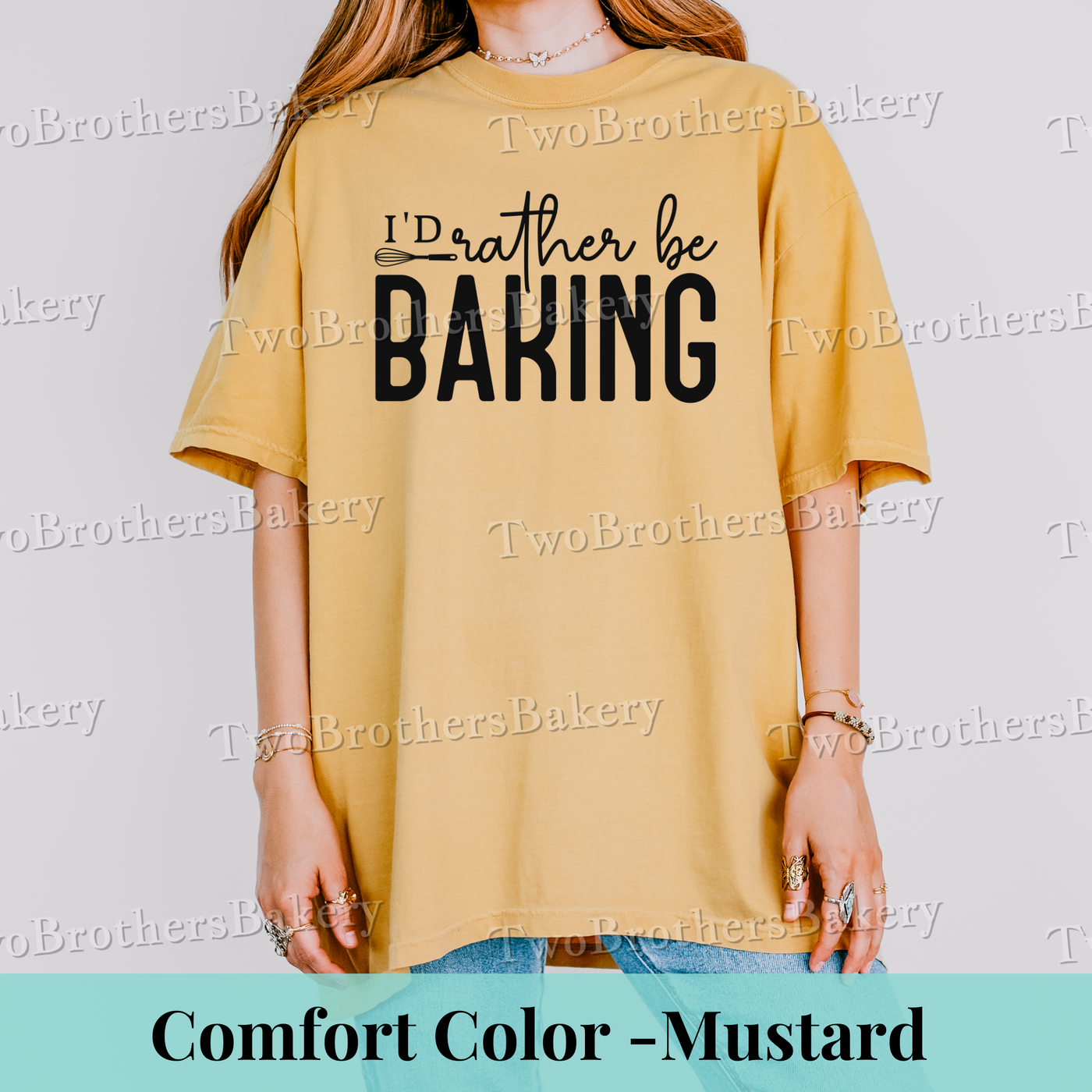 Id Rather Be Baking Tee