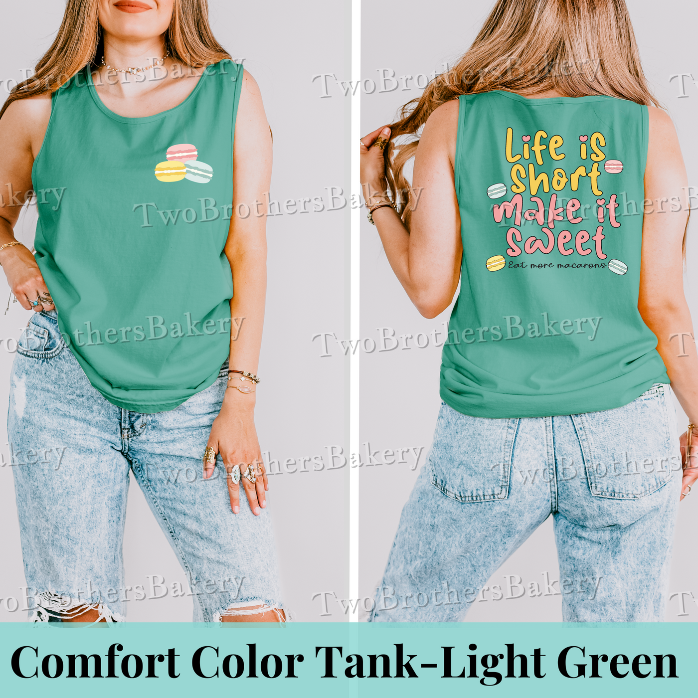 Life is Short, Make it Sweet Tank