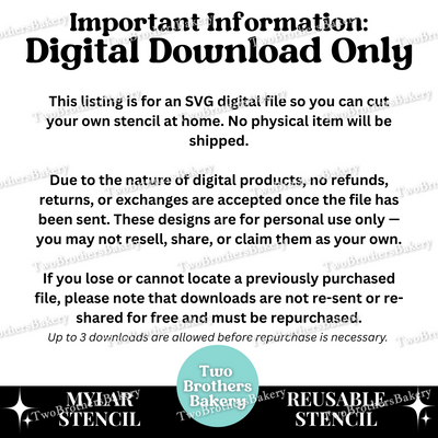 Class of 2026 Graduation SVG Bundle (Stencils)