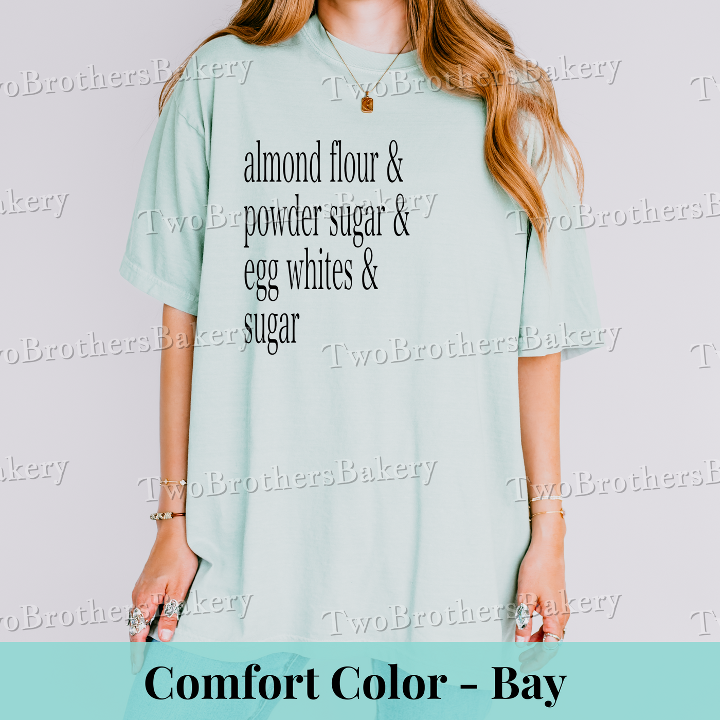 Macaron Ingredient Tee