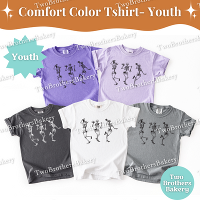 Baking Skeletons, Halloween Baking Shirt, Cute Spooky Bakery Tee, Fall Macarons Cupcakes Tee, Kid Halloween Baking Shirt, Dessert Skeletons
