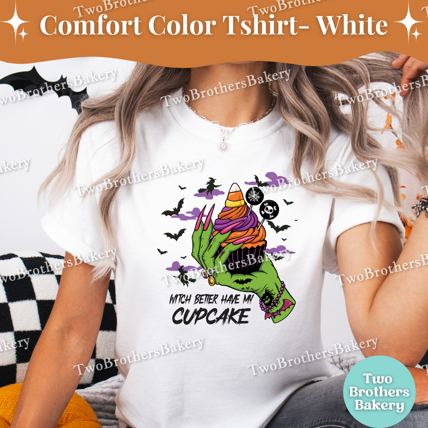 Halloween Cupcake T-Shirt, Witch Better Have My Cupcake, Comfort Colors Fall Baking Tee for Bakers, Witchy Baker, Spooky Baker Tshirt