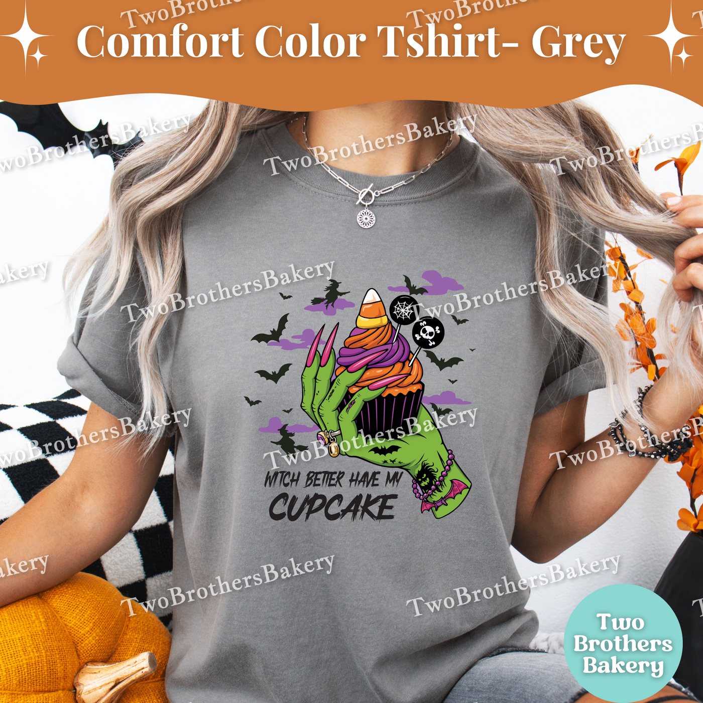 Halloween Cupcake T-Shirt, Witch Better Have My Cupcake, Comfort Colors Fall Baking Tee for Bakers, Witchy Baker, Spooky Baker Tshirt