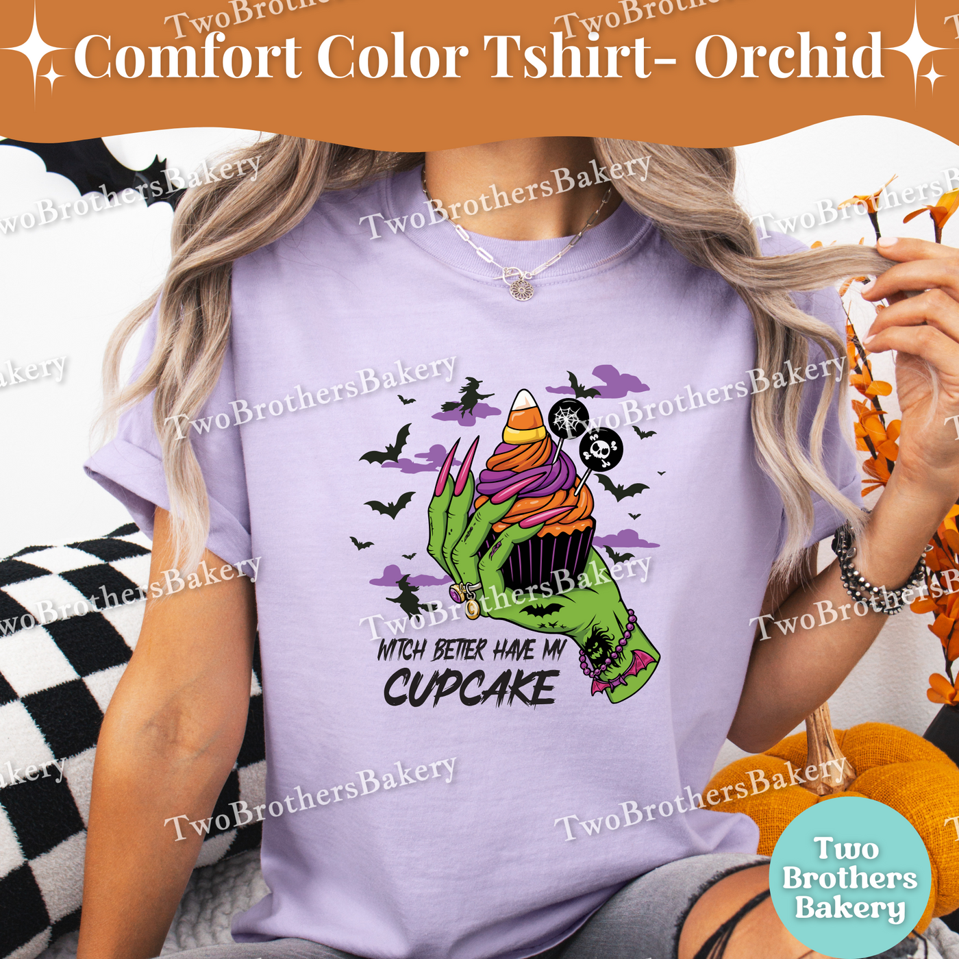 Halloween Cupcake T-Shirt, Witch Better Have My Cupcake, Comfort Colors Fall Baking Tee for Bakers, Witchy Baker, Spooky Baker Tshirt