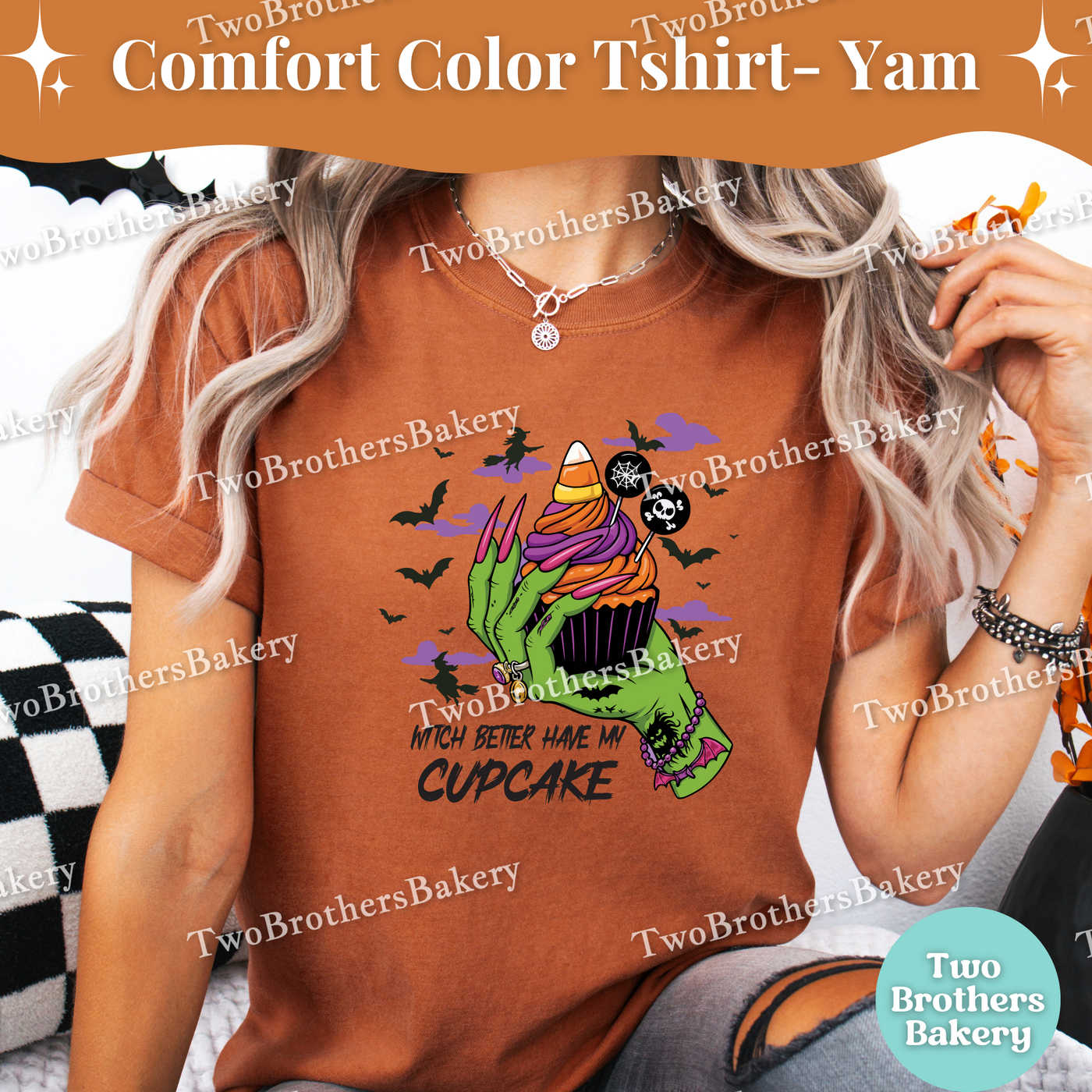 Halloween Cupcake T-Shirt, Witch Better Have My Cupcake, Comfort Colors Fall Baking Tee for Bakers, Witchy Baker, Spooky Baker Tshirt