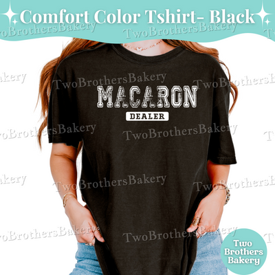 Macaron Dealer Shirt, Macaron Stealer Tee, Macaron Baker Shirt, Baking Crew Tee, Macaron Lover Tee, Matching Baking Tees, Mommy and Me Baker