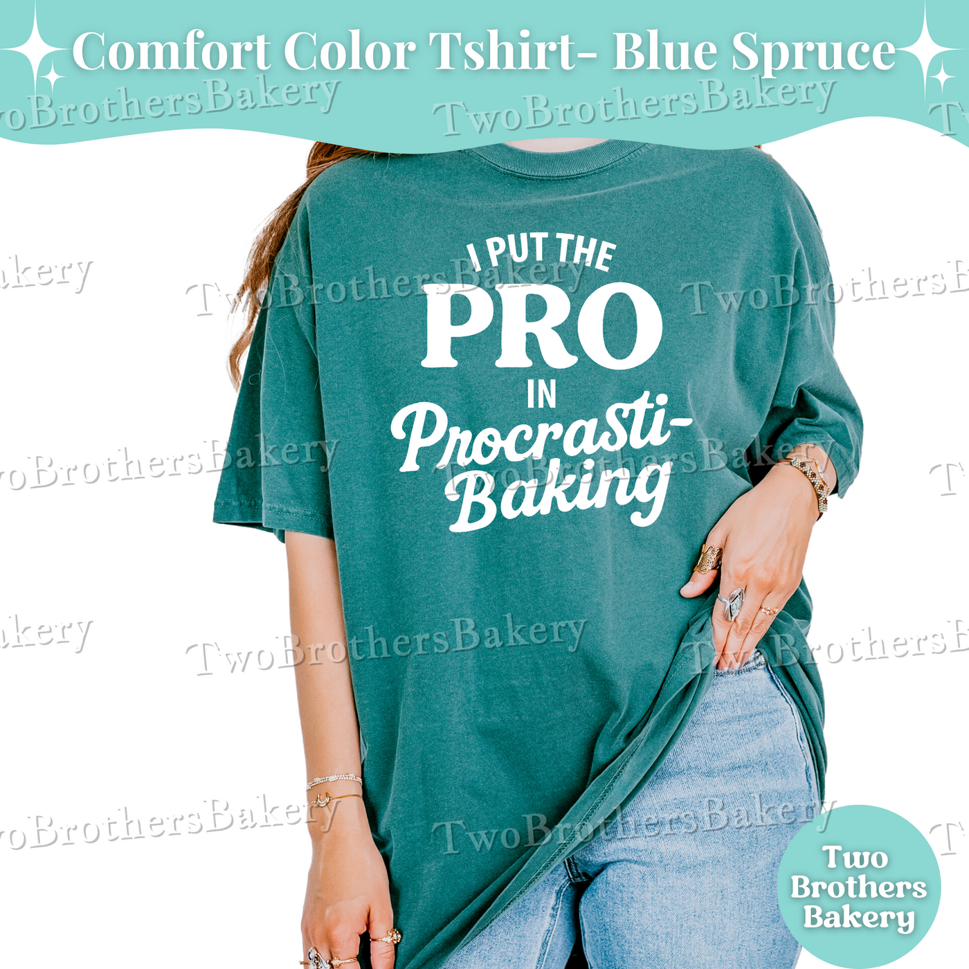 Pro in Procrastibaking, Procrastination Shirt, Baking Humor gift, Baking tshirt, Funny Baking tee, Gift for Bakers, Procrastinating Gift