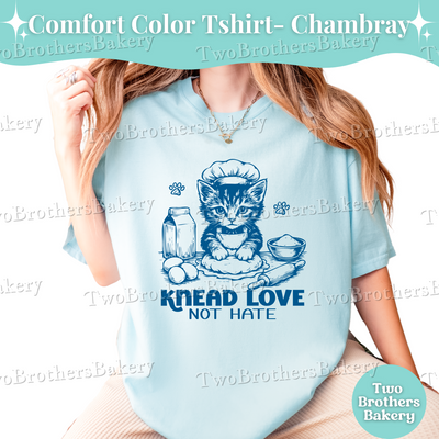 Knead Love Shirt, Pride Baking Tee, LGBTQIA Equality, Human Rights, Womens Rights, Sourdough Lover Gift, 4th of July Tee, Sourdough Tshirt