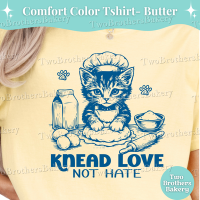 Knead Love Shirt, Pride Baking Tee, LGBTQIA Equality, Human Rights, Womens Rights, Sourdough Lover Gift, 4th of July Tee, Sourdough Tshirt
