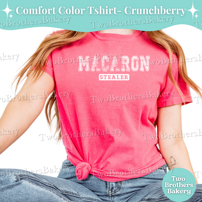 Macaron Stealer Shirt, Macaron Dealer Tee, Macaron Baker Shirt, Baking Crew Tee, Macaron Lover Tee, Matching Baking Tees, Mommy and Me Baker