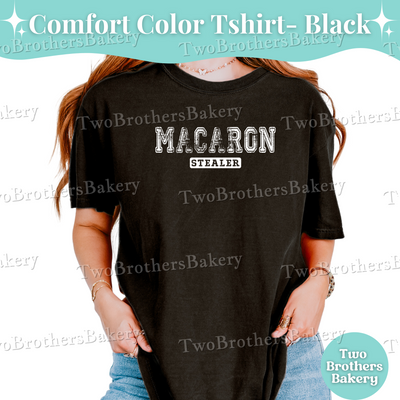 Macaron Stealer Shirt, Macaron Dealer Tee, Macaron Baker Shirt, Baking Crew Tee, Macaron Lover Tee, Matching Baking Tees, Mommy and Me Baker