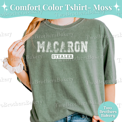 Macaron Stealer Shirt, Macaron Dealer Tee, Macaron Baker Shirt, Baking Crew Tee, Macaron Lover Tee, Matching Baking Tees, Mommy and Me Baker