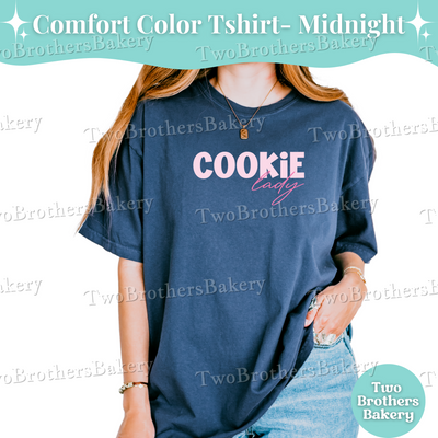 Cookie Lady Shirt, Cookie Baker Tee, Shirt for Cookiers, Custom Cookie Decorator Gift, Small Business Baker Shirt, Baking Tee, Cookie Artist