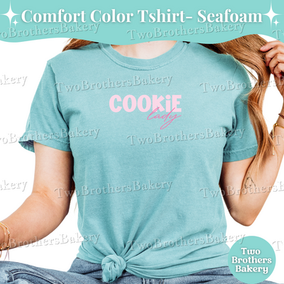 Cookie Lady Shirt, Cookie Baker Tee, Shirt for Cookiers, Custom Cookie Decorator Gift, Small Business Baker Shirt, Baking Tee, Cookie Artist