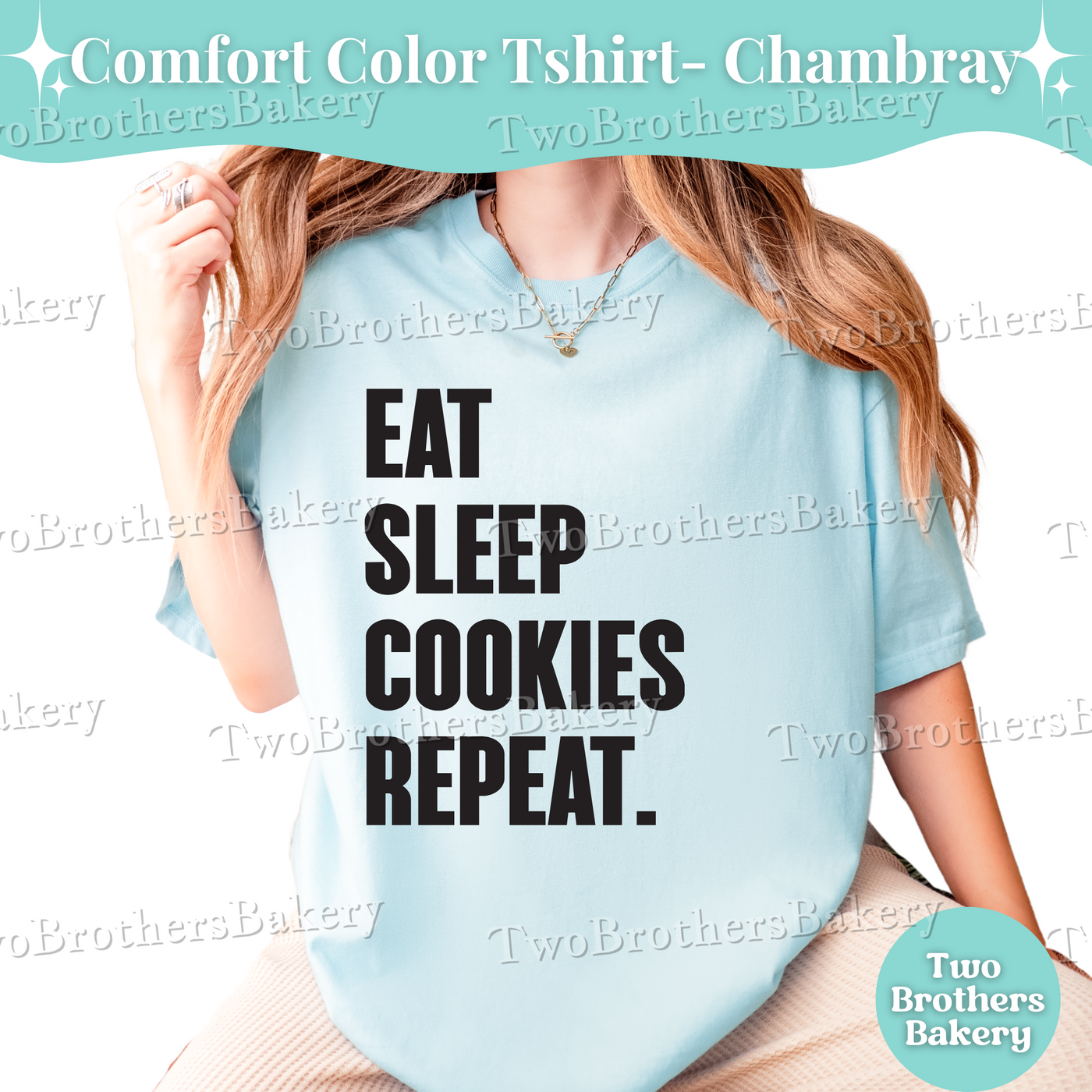 Eat Sleep Cookies Repeat, Cookie Baker Shirt, Cookie Decorating Tee, Baking Shirt, Funny Cookie Lover Shirt, Gift for Bakers, Cookier Tee