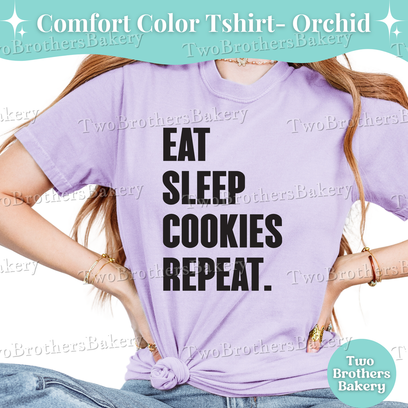 Eat Sleep Cookies Repeat, Cookie Baker Shirt, Cookie Decorating Tee, Baking Shirt, Funny Cookie Lover Shirt, Gift for Bakers, Cookier Tee
