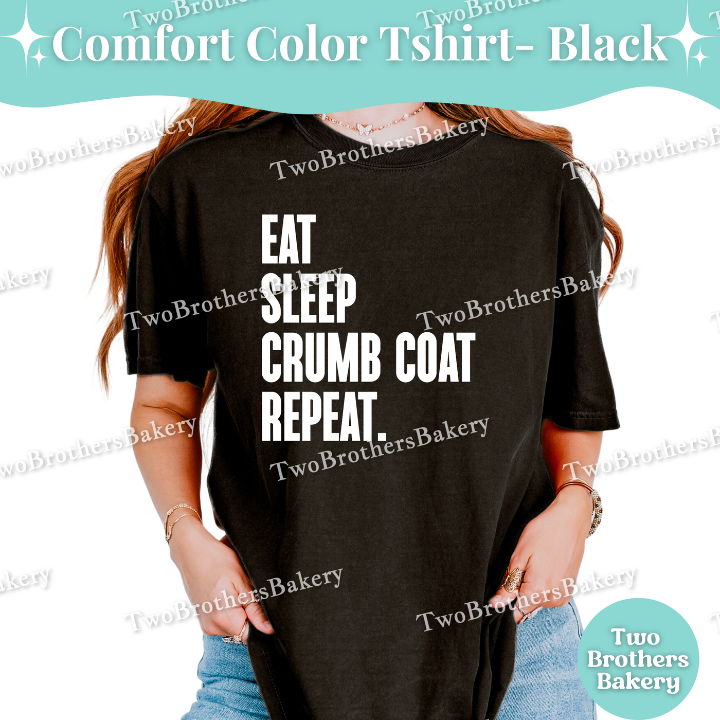 Eat Sleep Crumb Coat Repeat Shirt, Funny Cake Decorating Tee, Cake Baker T-Shirt, Cute Cake Maker Gift, Cake Obsessed Tee, Cake Baking Tee