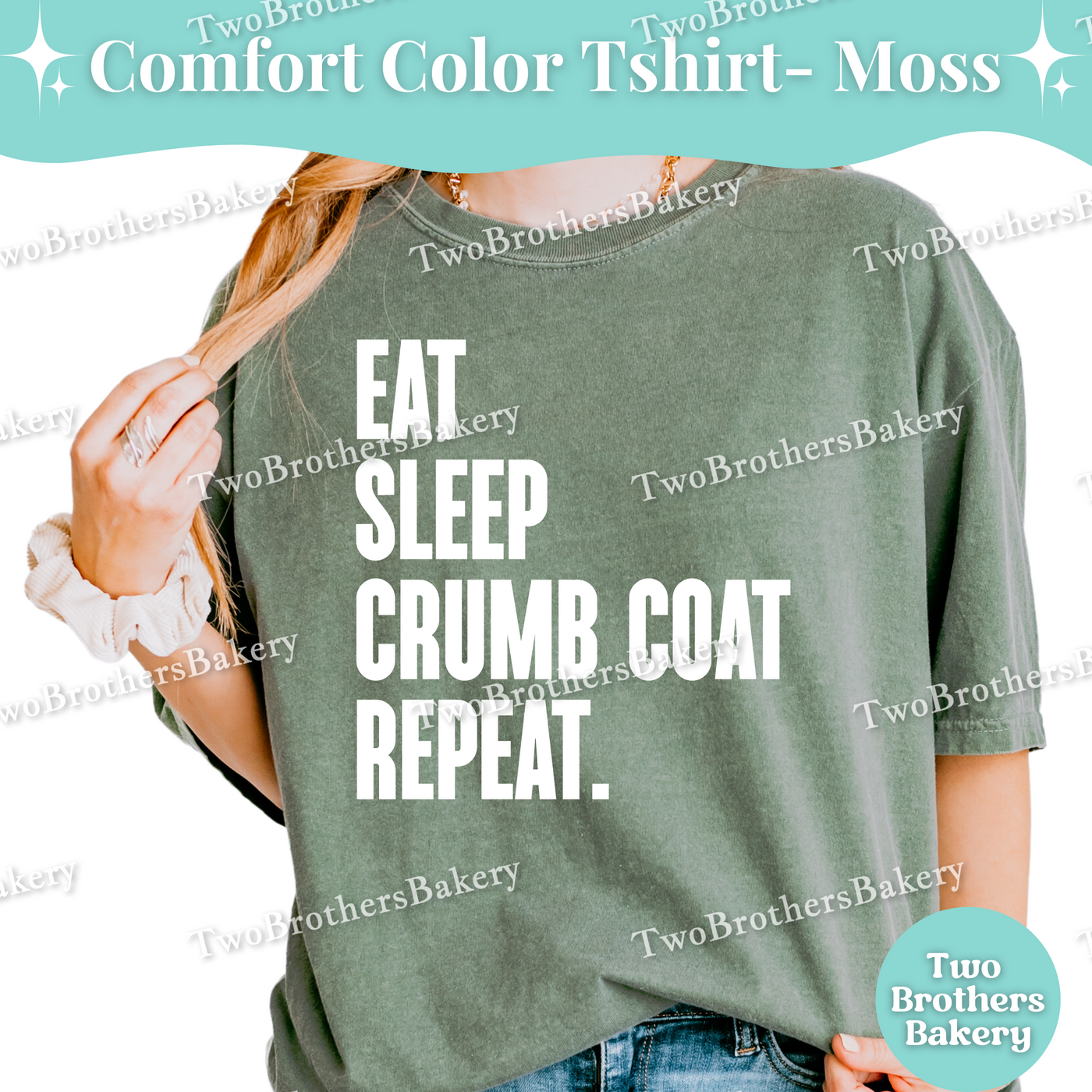 Eat Sleep Crumb Coat Repeat Shirt, Funny Cake Decorating Tee, Cake Baker T-Shirt, Cute Cake Maker Gift, Cake Obsessed Tee, Cake Baking Tee