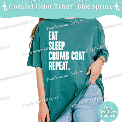 Eat Sleep Crumb Coat Repeat Shirt, Funny Cake Decorating Tee, Cake Baker T-Shirt, Cute Cake Maker Gift, Cake Obsessed Tee, Cake Baking Tee