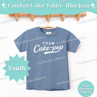 Team Cakepop, Youth Baking T-Shirt, Cake Pop Lover Tee, Matching Family Baking Outfit, Little Baker Gift, Sports Baking Tee, CakePop Baker