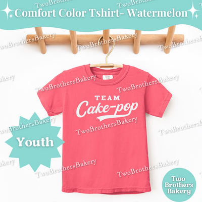 Team Cakepop, Youth Baking T-Shirt, Cake Pop Lover Tee, Matching Family Baking Outfit, Little Baker Gift, Sports Baking Tee, CakePop Baker