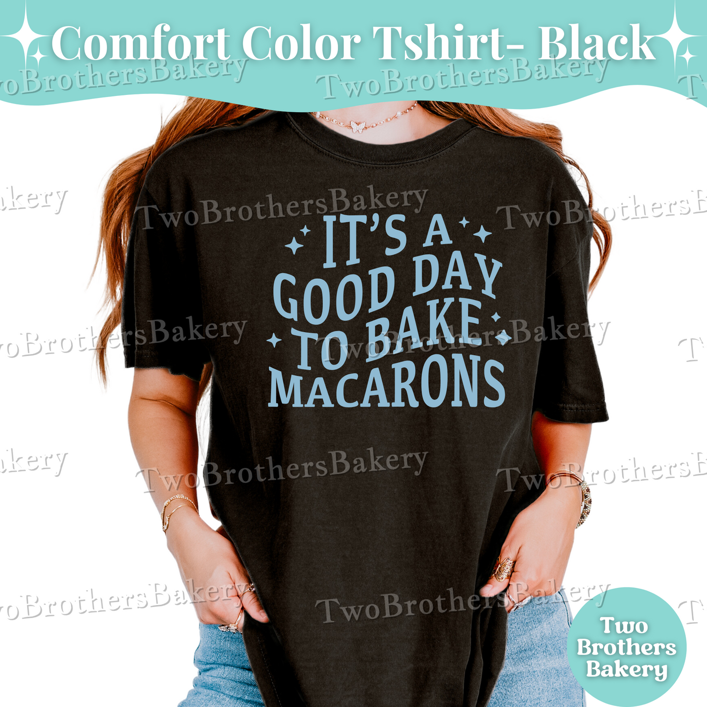 Its a Good Day Tshirt, Macaron Shirt, Macaron Baker Tee, Baking Shirt, Cottage Bakery Gift, Macaron Lover Gift Idea, Macaron Baker Tee