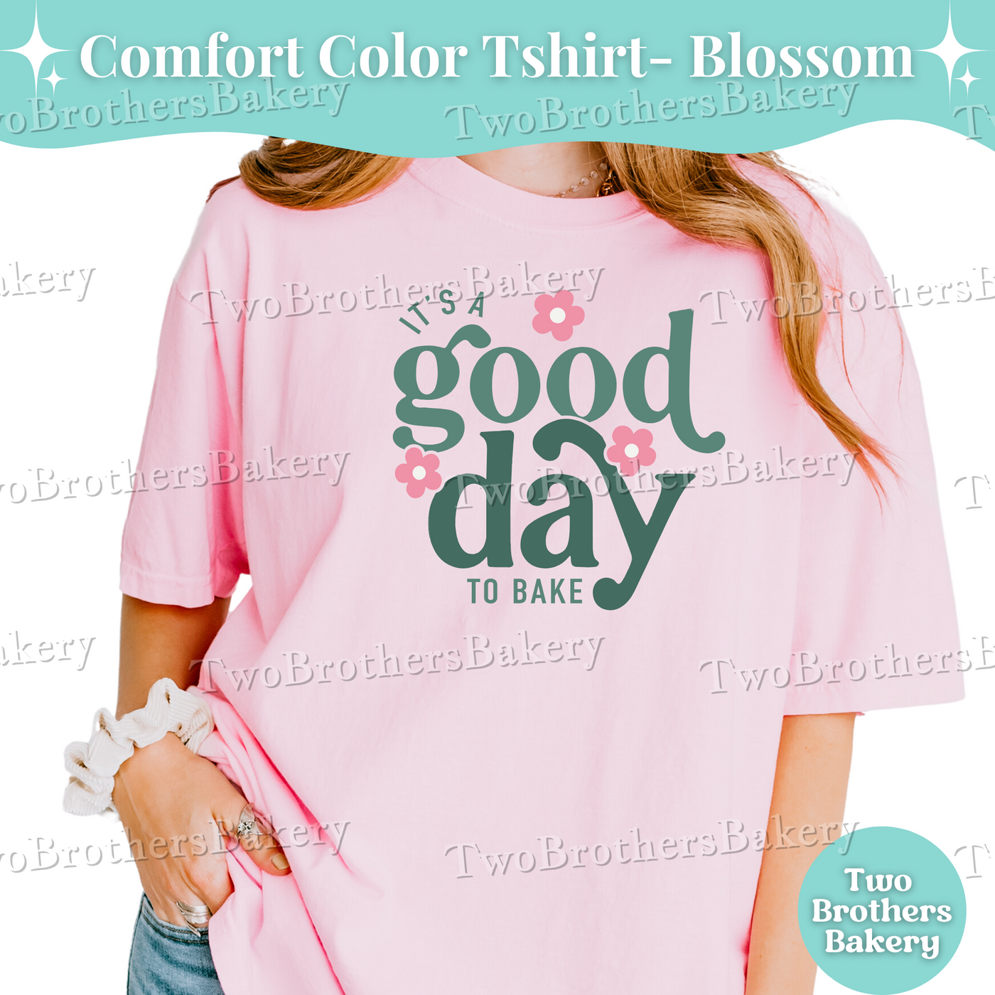 It's a Good Day to Bake TShirt, Spring Baking Shirt, Summer Baker Shirt, Retro Baking Shirt, Gift for Bakers, Motivational Baker Gift