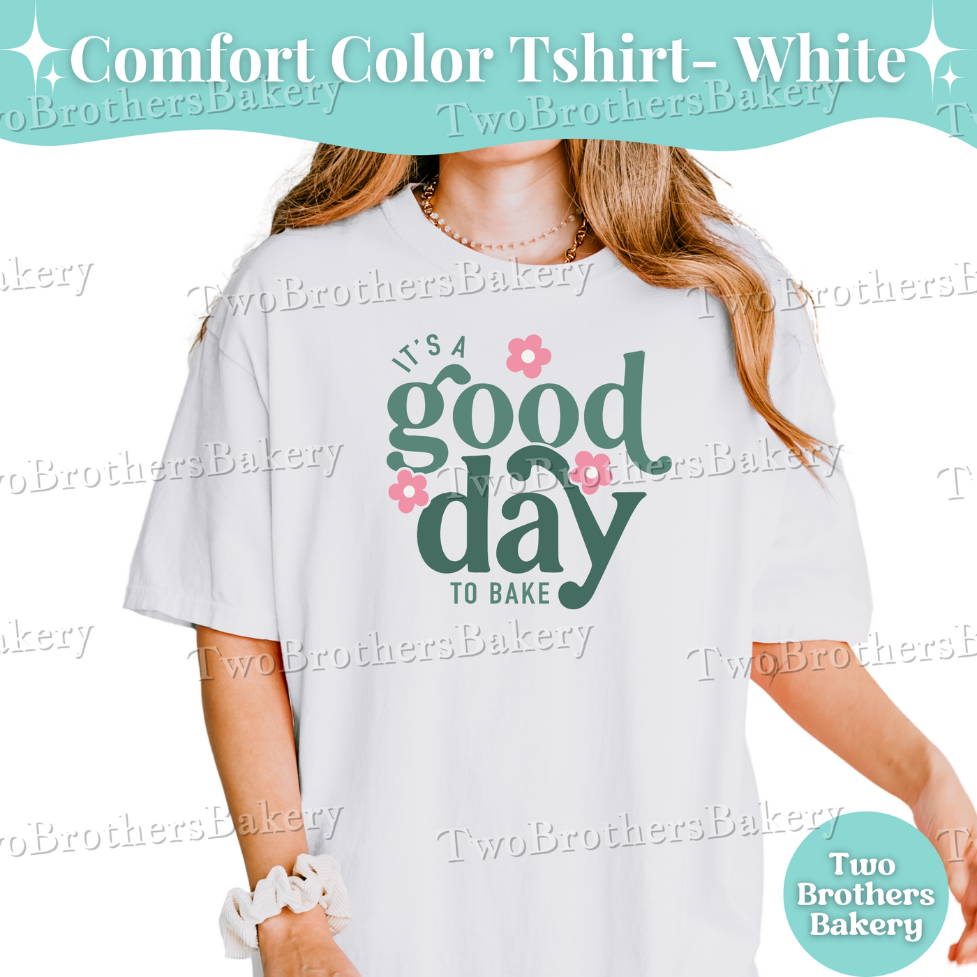 It's a Good Day to Bake TShirt, Spring Baking Shirt, Summer Baker Shirt, Retro Baking Shirt, Gift for Bakers, Motivational Baker Gift