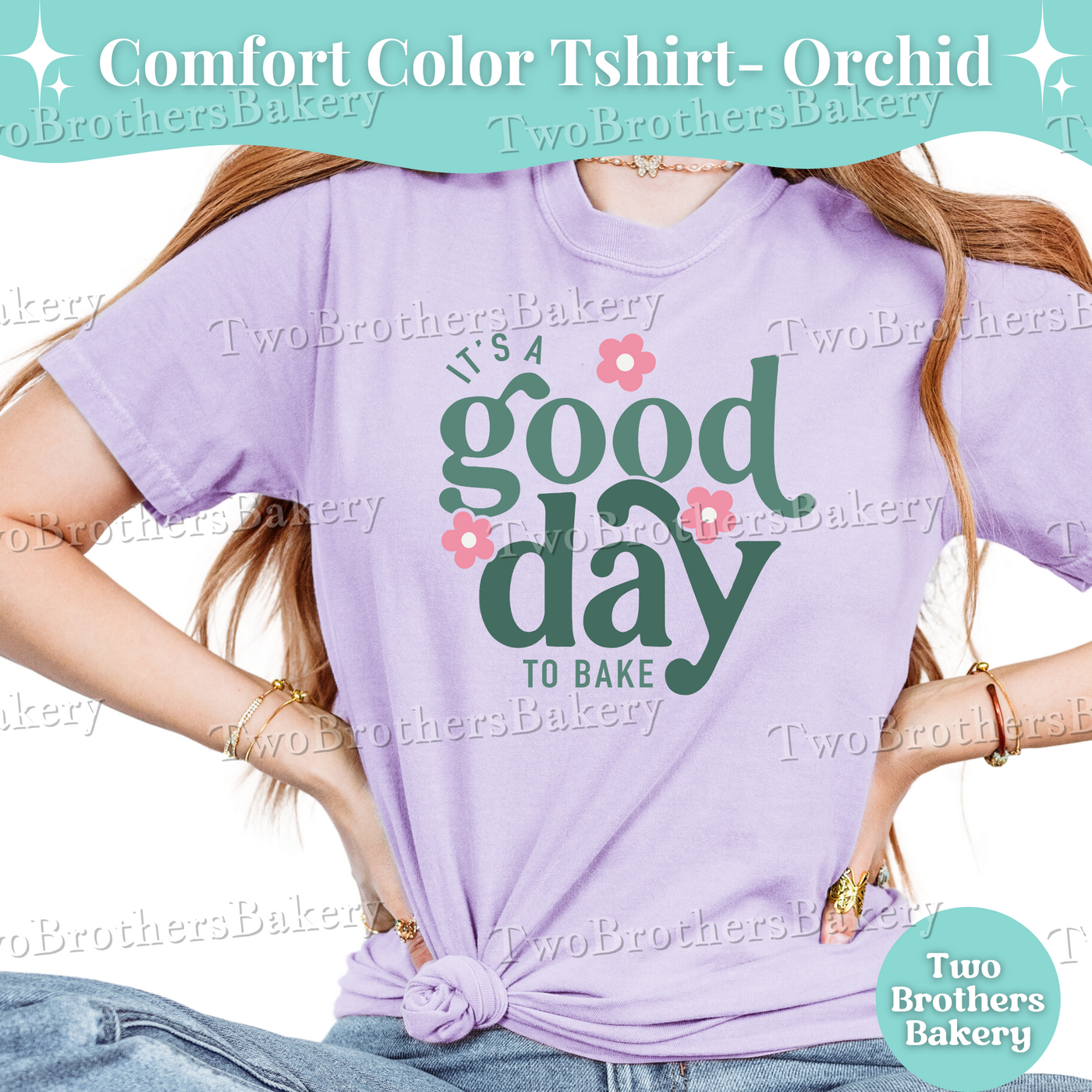 It's a Good Day to Bake TShirt, Spring Baking Shirt, Summer Baker Shirt, Retro Baking Shirt, Gift for Bakers, Motivational Baker Gift