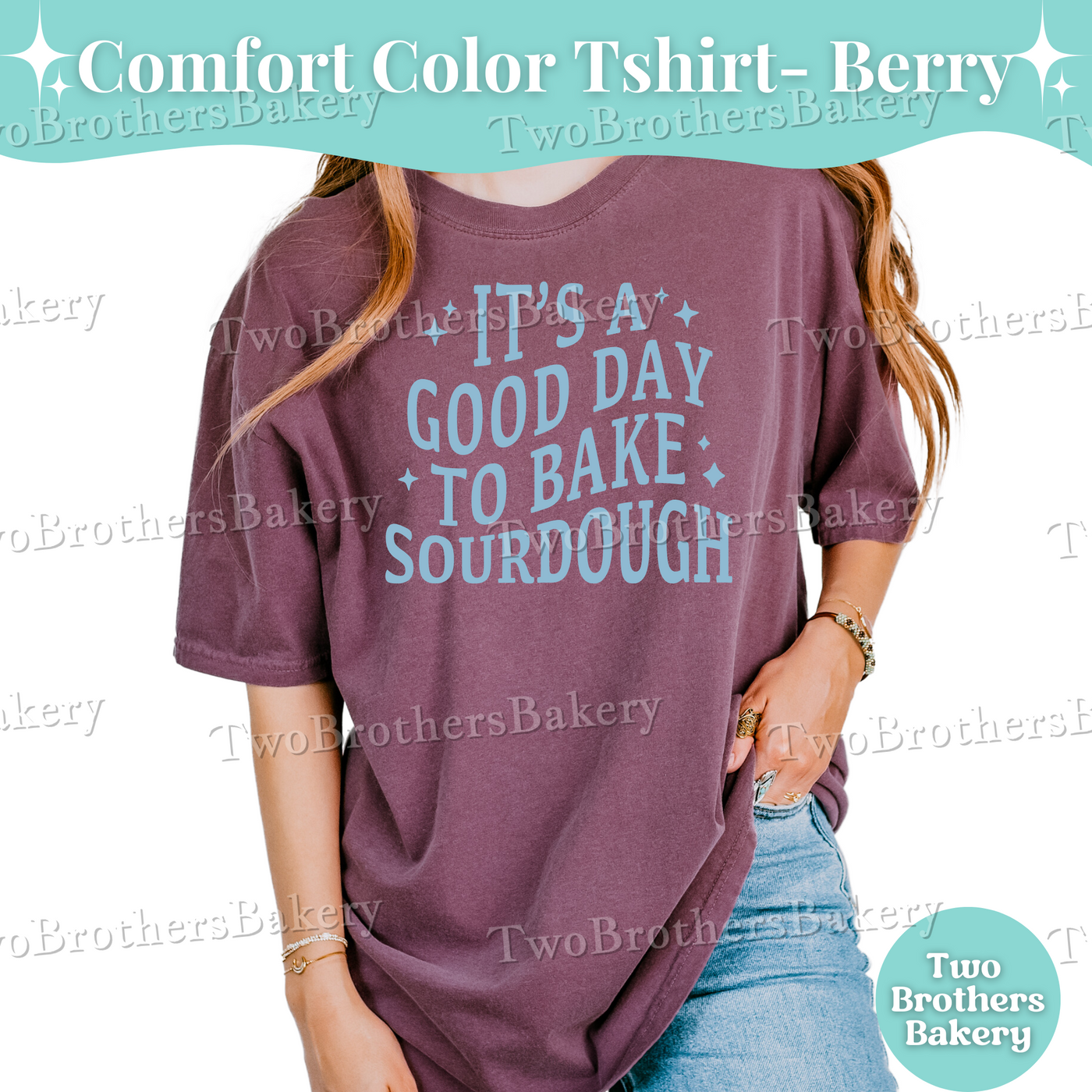 It's A Good Day to Bake Sourdough Shirt, Sourdough Bread Baker Tee, Cottage Bakery Shirt, Bread Baking Gift, Baking Tee, Sourdough Tshirt