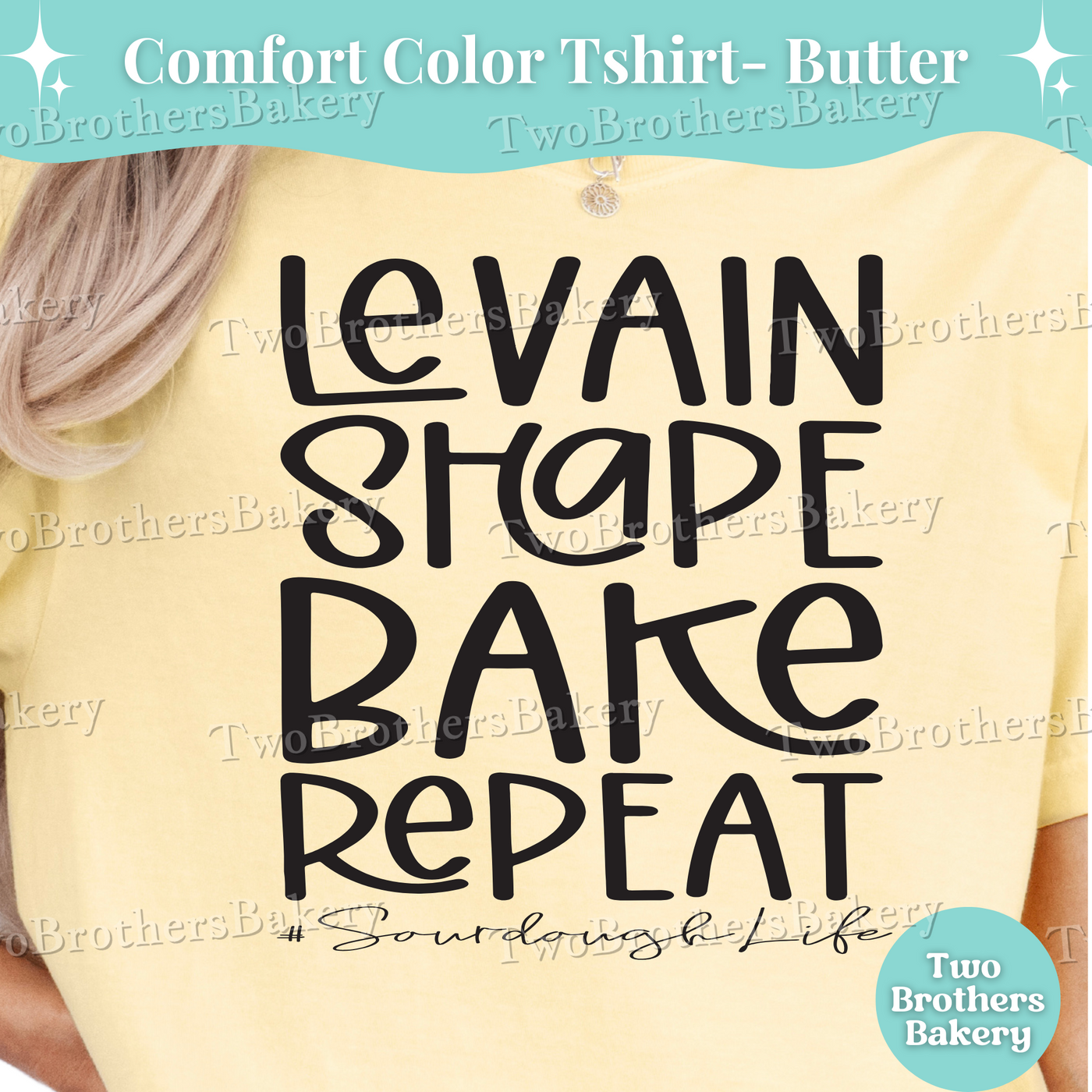 Levain Shape Bake Repeat Shirt, Sourdough Life Shirt, Cottage Baker Tee, Bread Making Shirt, Sourdough Baking Shirt, Gift For Bakers, Bread