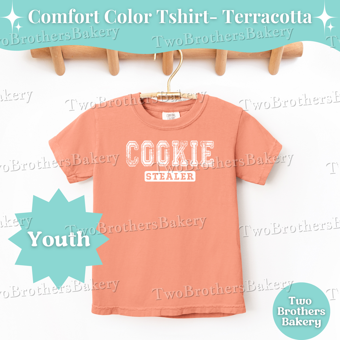 Cookie Stealer Tee, Youth Baking Tee, Cookie Themed Shirt, Matching Family Bakery Outfits, Mini Baker Gift Idea, Kid Baker, Gift for Bakers