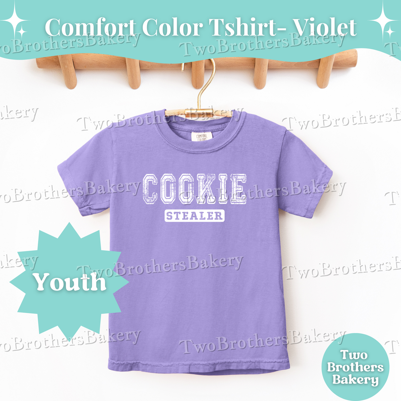 Cookie Stealer Tee, Youth Baking Tee, Cookie Themed Shirt, Matching Family Bakery Outfits, Mini Baker Gift Idea, Kid Baker, Gift for Bakers