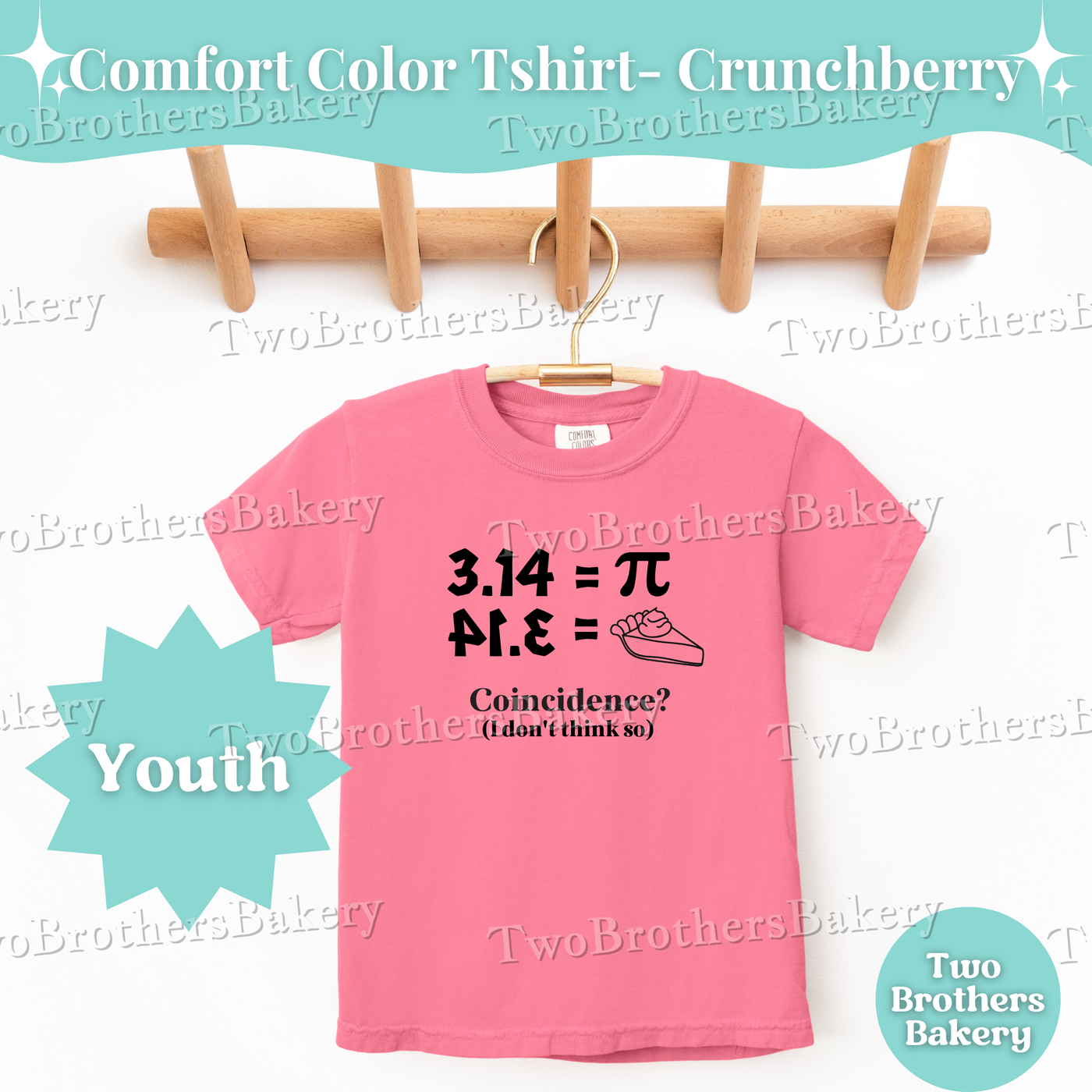 Funny Youth Pie Shirt, Pi Day Math Pun Tee, Kid Baker Tee, Cute Thanksgiving Pie Lover Gift, Youth Pie Baking Tshirt, Mini Baker Tee, Pi Tee