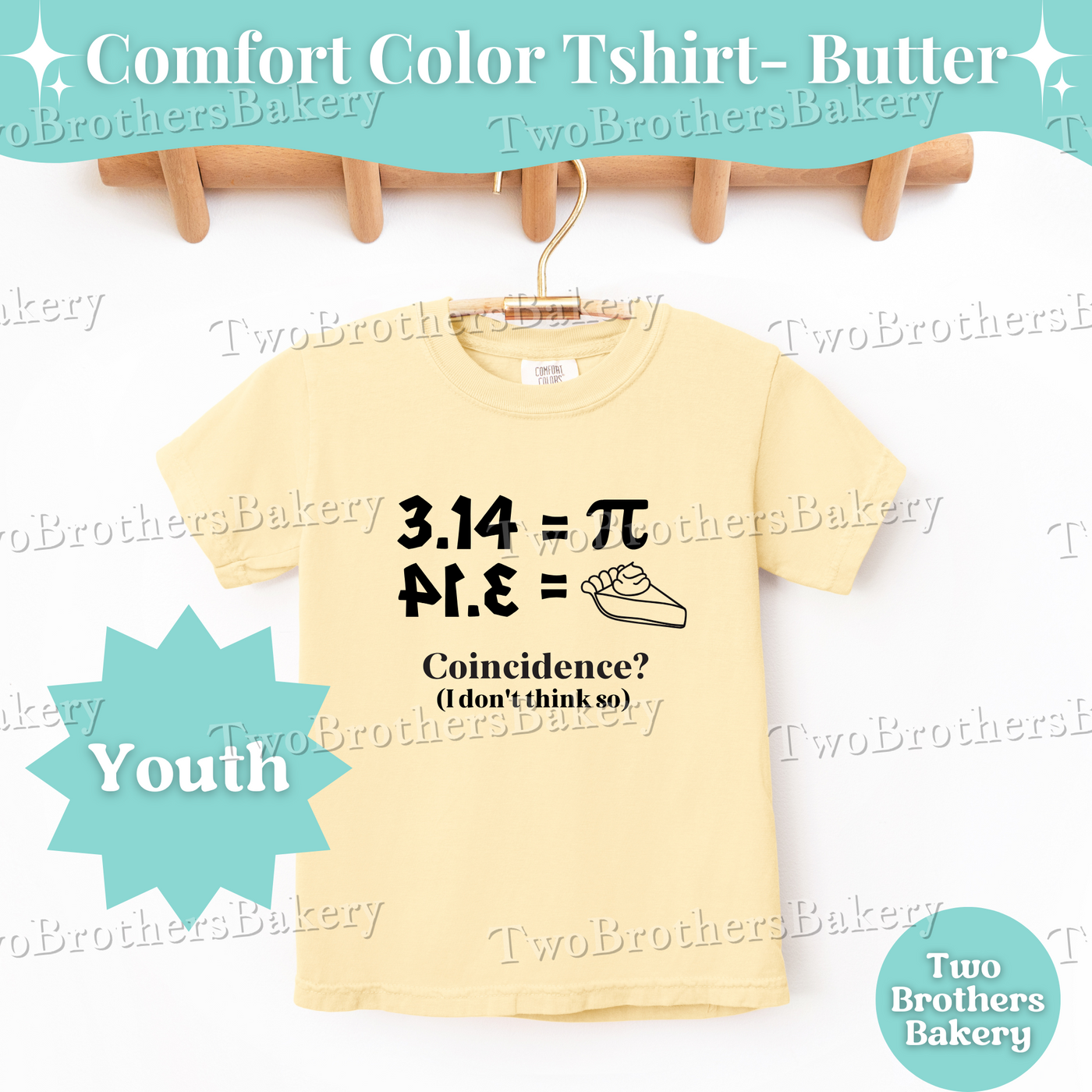 Funny Youth Pie Shirt, Pi Day Math Pun Tee, Kid Baker Tee, Cute Thanksgiving Pie Lover Gift, Youth Pie Baking Tshirt, Mini Baker Tee, Pi Tee