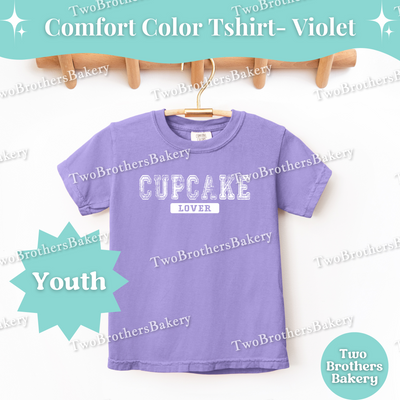 Kids Cupcake Lover Shirt, Youth Baking Tee, Distressed Cupcake Top, Cute Matching Cupcake Tees, Family Bakery Shirt, Little Cupcake Lovers