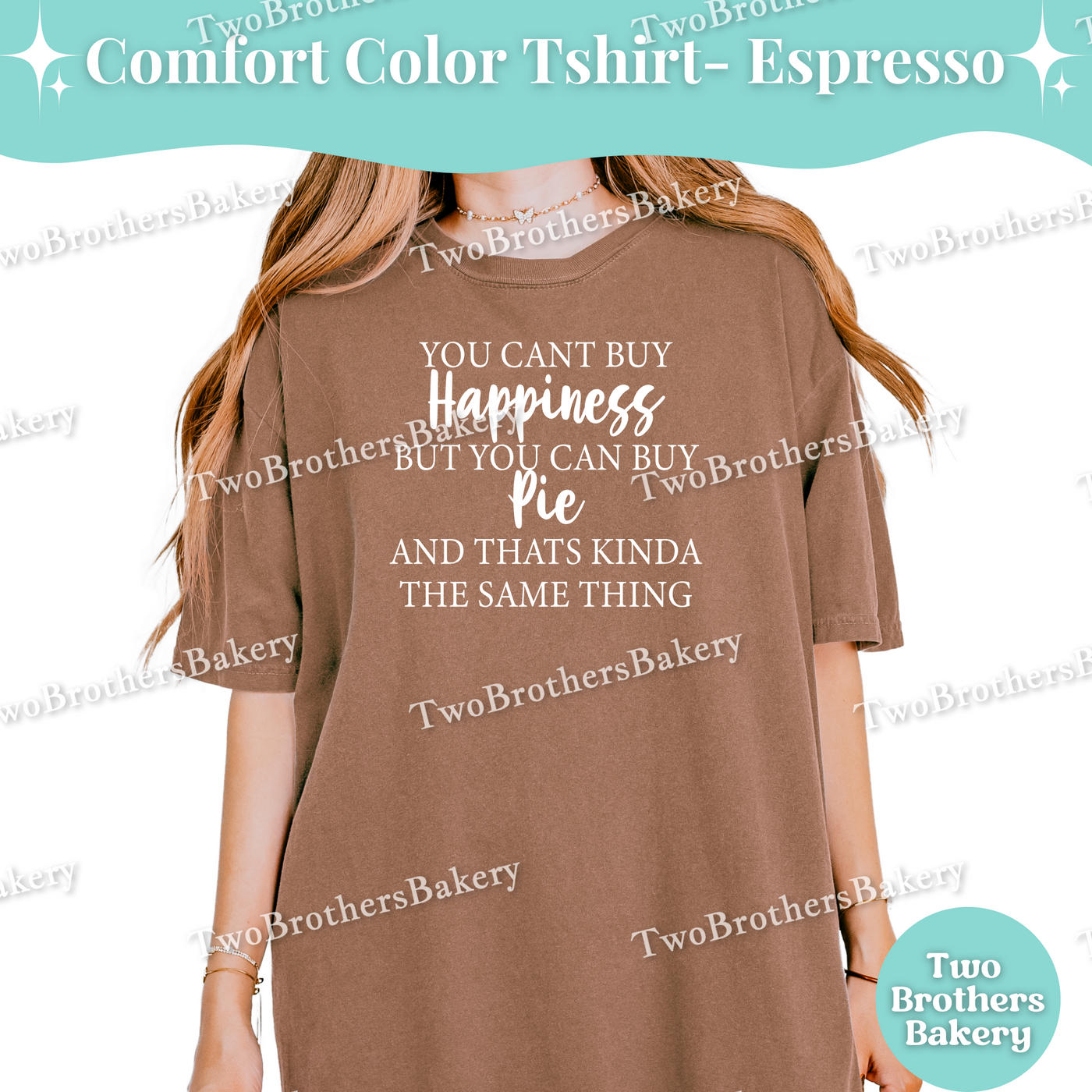 You Cant Buy Happiness Pie Shirt, Thanksgiving Baking Tee, Cottage Baker Gift, Pie Lover Tshirt, Pie Baking Shirt, Autumn Baking Tee