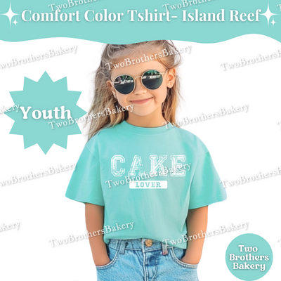 Kids Cake Lover Shirt, Youth Baking Tee, Distressed Vintage Cake Top, Family Matching Bakery Shirts, Mommy and Me Cake Outfits, Cake Tshirs