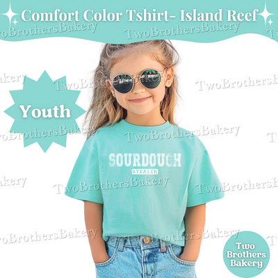 Sourdough Stealer Shirt, Kids Sourdough Tee, Matching Bakery Family Outfit, Mommy and Me Baking Shirt, Sourdough Gift for Kids, Bread Lover