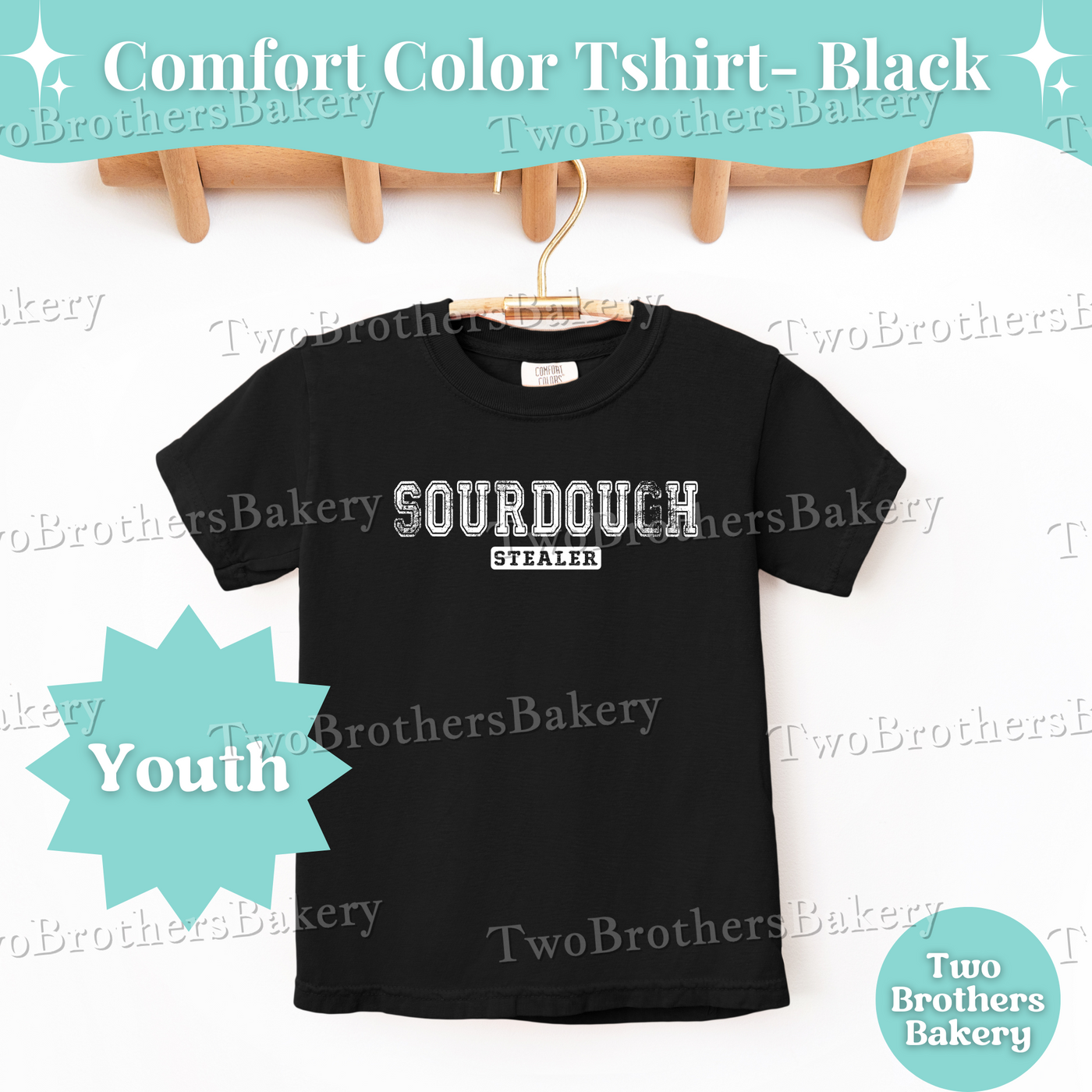 Sourdough Stealer Shirt, Kids Sourdough Tee, Matching Bakery Family Outfit, Mommy and Me Baking Shirt, Sourdough Gift for Kids, Bread Lover
