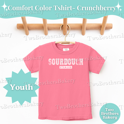 Sourdough Stealer Shirt, Kids Sourdough Tee, Matching Bakery Family Outfit, Mommy and Me Baking Shirt, Sourdough Gift for Kids, Bread Lover