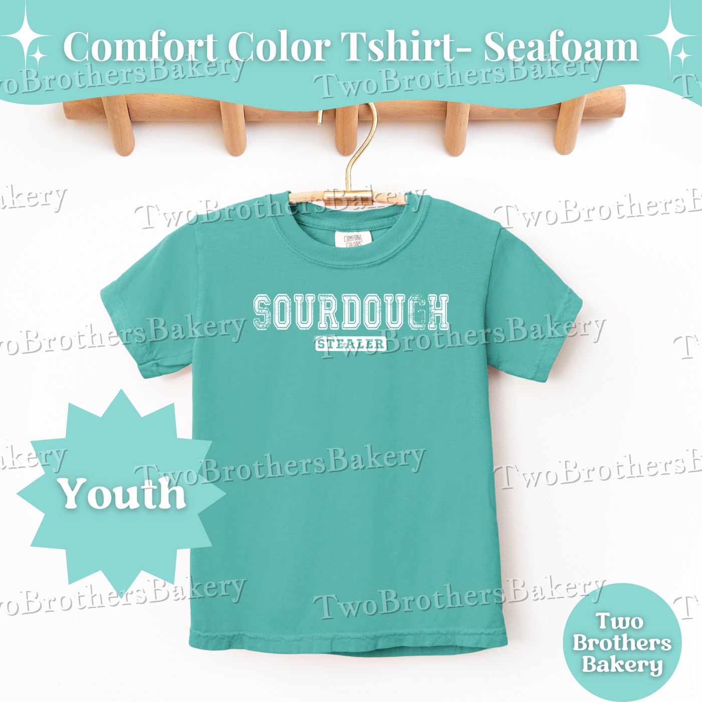 Sourdough Stealer Shirt, Kids Sourdough Tee, Matching Bakery Family Outfit, Mommy and Me Baking Shirt, Sourdough Gift for Kids, Bread Lover
