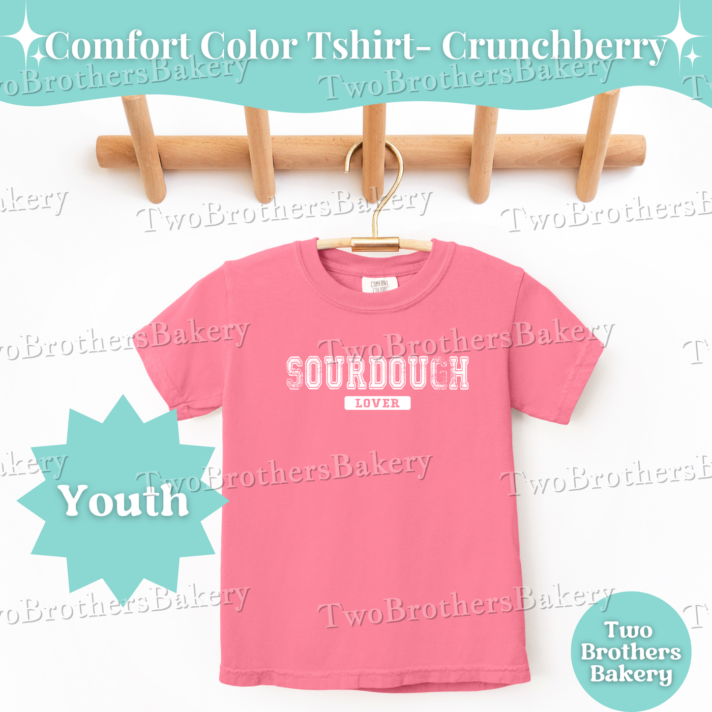 Sourdough Lover Shirt, Kids Sourdough Tee, Matching Bakery Family Outfit, Mommy and Me Baking Shirt, Sourdough Gift for Kids, Bread Lover