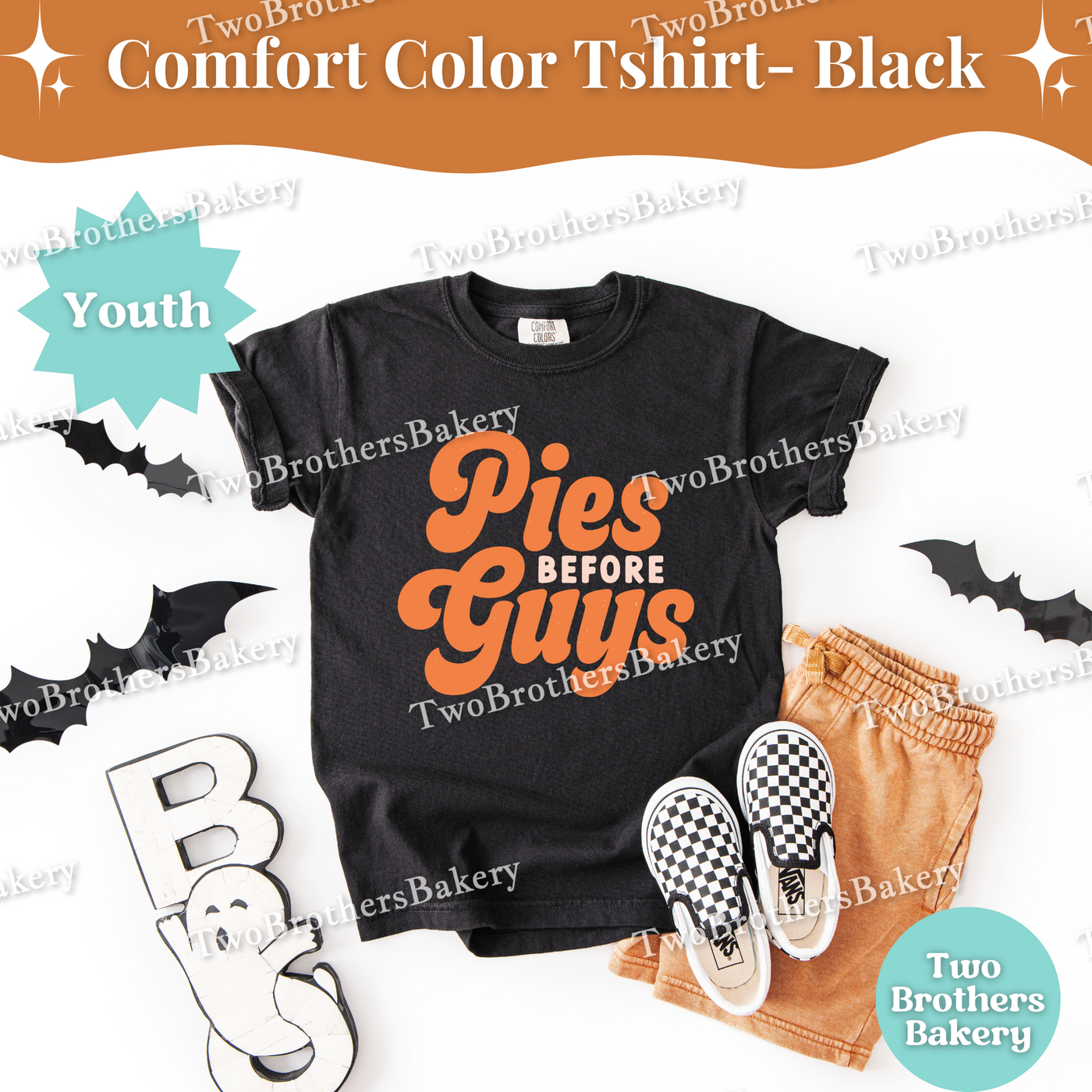Pies Before Guys Shirt, Baking Kids Tee, Pie Lover Shirt, Matching Family Pie Shirts, Thanksgiving Pie T-Shirt, Mommy and Me Baking Tees