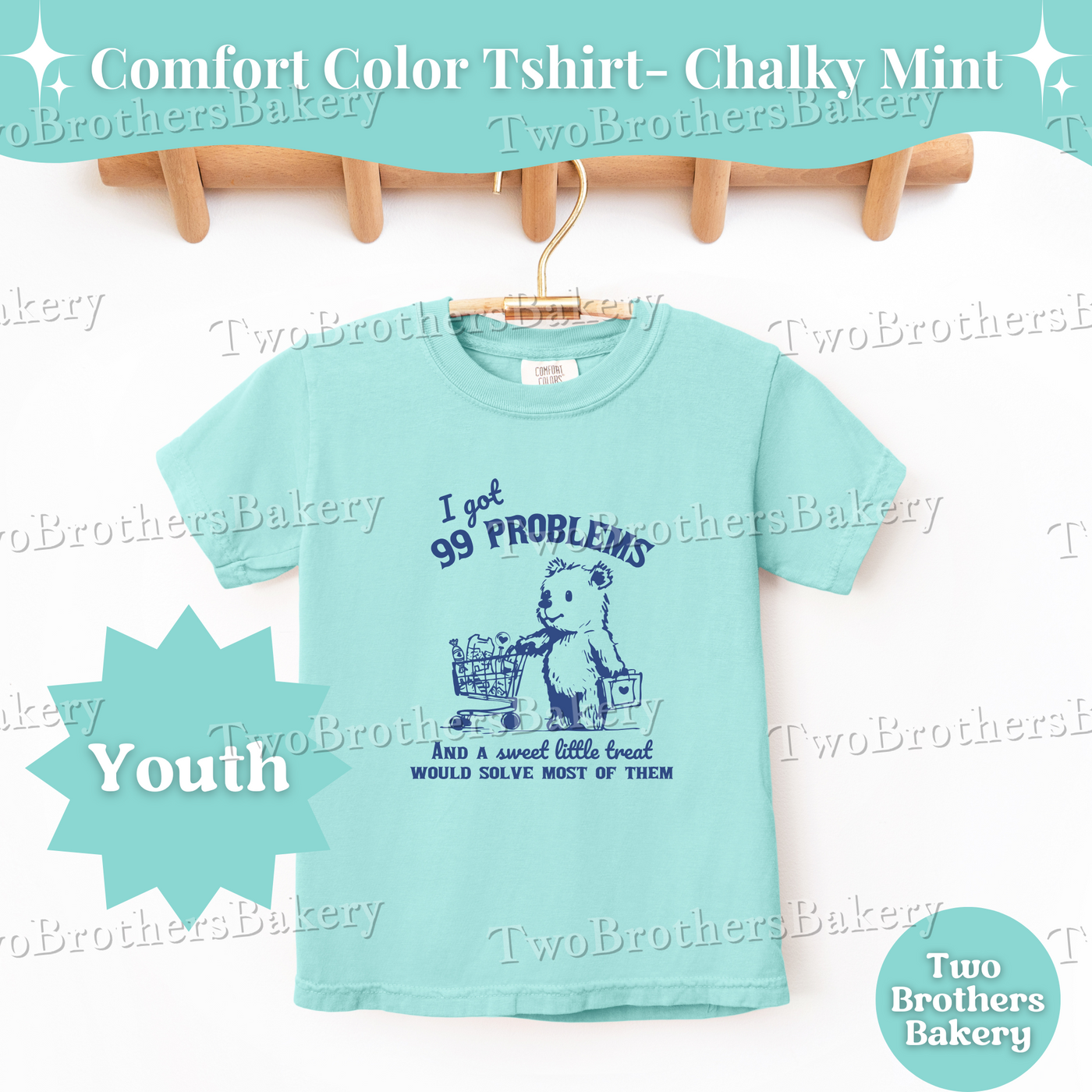 Ive Got 99 Problems Shirt, Youth Baking Tee, Cute Baker Shirt, Mini Baker Gift, Bake Sale Outfit, Mommy and Me Baking Top, Kid Baking Tee