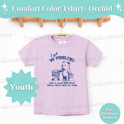Ive Got 99 Problems Shirt, Youth Baking Tee, Cute Baker Shirt, Mini Baker Gift, Bake Sale Outfit, Mommy and Me Baking Top, Kid Baking Tee