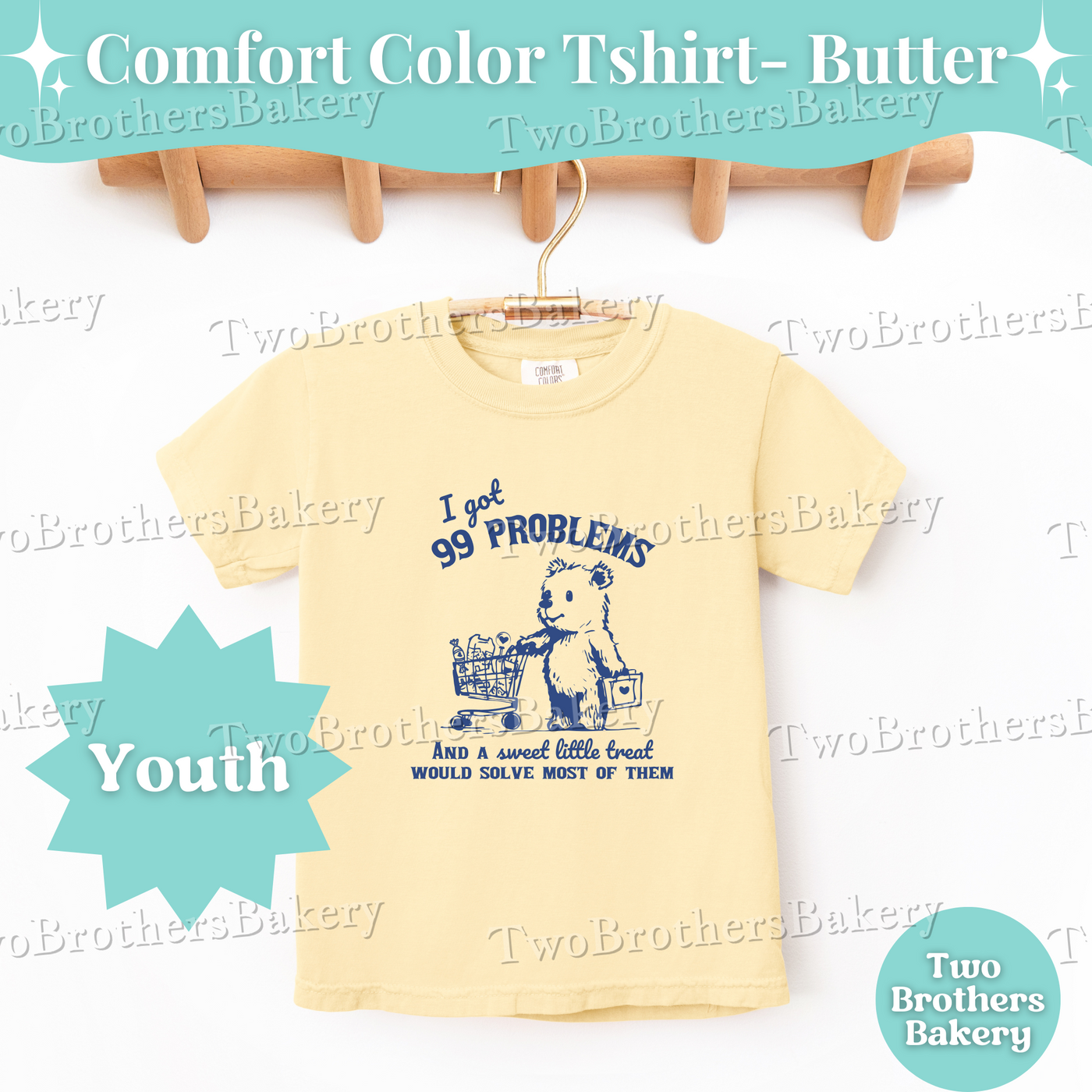 Ive Got 99 Problems Shirt, Youth Baking Tee, Cute Baker Shirt, Mini Baker Gift, Bake Sale Outfit, Mommy and Me Baking Top, Kid Baking Tee