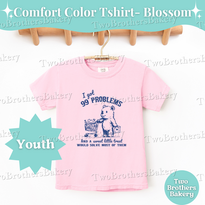 Ive Got 99 Problems Shirt, Youth Baking Tee, Cute Baker Shirt, Mini Baker Gift, Bake Sale Outfit, Mommy and Me Baking Top, Kid Baking Tee