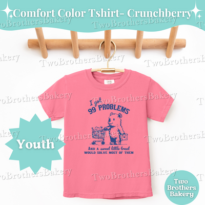 Ive Got 99 Problems Shirt, Youth Baking Tee, Cute Baker Shirt, Mini Baker Gift, Bake Sale Outfit, Mommy and Me Baking Top, Kid Baking Tee