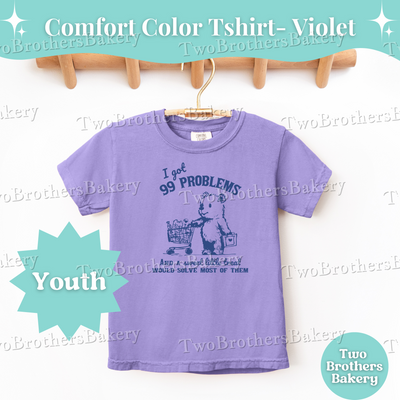 Ive Got 99 Problems Shirt, Youth Baking Tee, Cute Baker Shirt, Mini Baker Gift, Bake Sale Outfit, Mommy and Me Baking Top, Kid Baking Tee